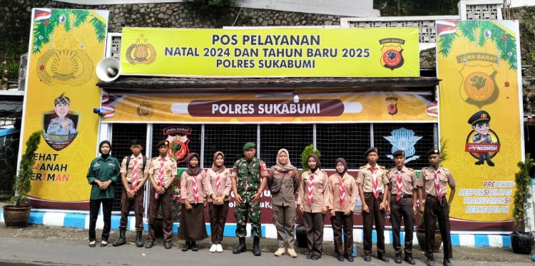 Koramil 2206/Parakansalak Amankan Perayaan Natal dan Tahun Baru di Pos Gunung Butak Palabuhanratu