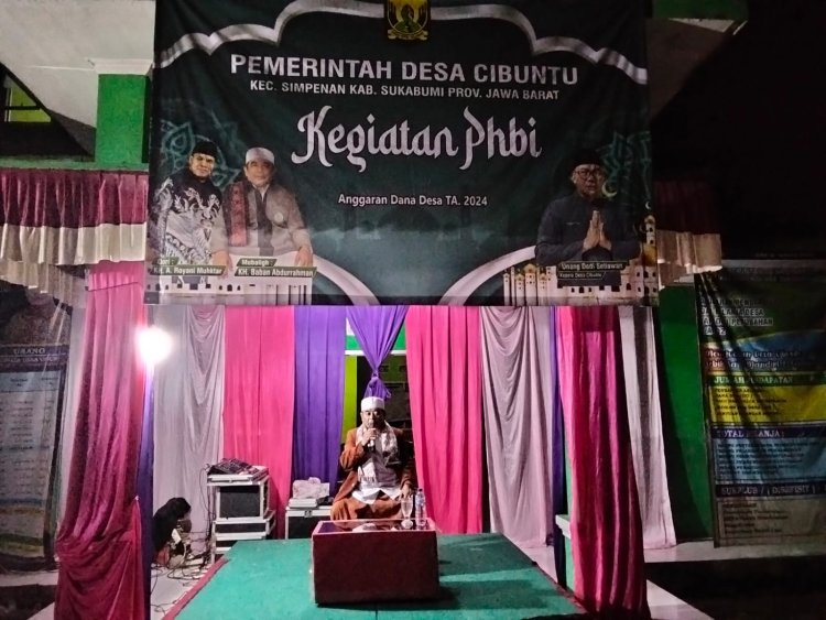 Acara PHBI Desa Cibuntu, Kecamatan Simpenan, Sukses Digelar pada 30 Desember 2024