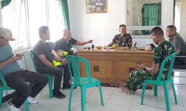 Insan Media Rilisberita.com Silaturahmi ke Pendim 0622/Kab Sukabumi
