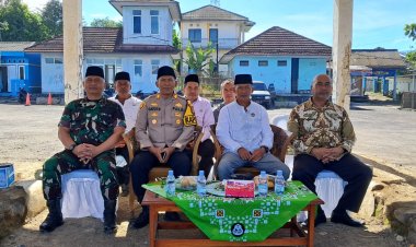 Danramil 2207/Jampang Tengah Upacara Hari Amal Bakti (HAB) Ke-79 Kementerian Agama Tahun 2025 Tingkat Kecamatan Jampang Tengah