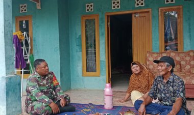 Babinsa Desa Cibodas Jalin Komsos dengan Warga Kampung Cibogo