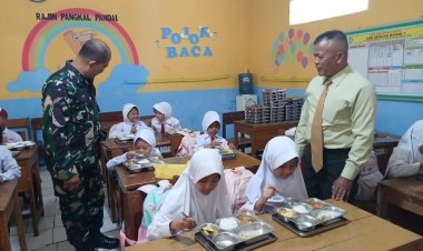 Pelayanan Program Makan Bergizi di Wilayah Kodim 0606/Kota Bogor