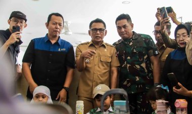 Makan Bergizi Gratis di Kota Bogor, Pj Wali Kota Dampingi Wamendagri