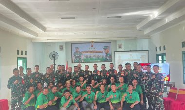 Danrem 061/Sk Dampingi Aster Panglima TNI Buka Bimtek Babinsa dan Petani se-Indonesia