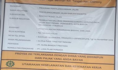 Pengawasan Proyek Drainase Karadenan Disorot, Warga dan LSM Desak Tindakan Tegas