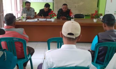 Babinsa Koramil 2211/Sagaranten Bina Ketahanan Wilayah