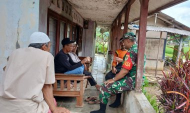 Komsos Babinsa Desa Geger Bitung Koramil 2208/Nyalindung