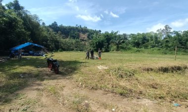 Koramil 2210/Pabuaran Laksanakan Monitoring Huntara di Desa Bantarsari