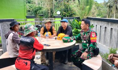 Kegiatan Komsos Koramil 2210/Pabuaran: Bangun Kedekatan dengan Warga