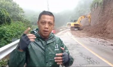 Longsor di Kampung Cisarakan, Dandim 0622/Kab. Sukabumi Beri Pernyataan