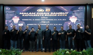 Ketua DPRD Kota Bogor Hadiri Pisah Sambut Kapolresta Bogor Kota