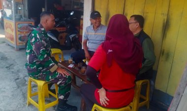 Babinsa Kelurahan Sindangsari Gelar Silaturahmi dengan Tokoh Masyarakat untuk Tingkatkan Kewaspadaan Lingkungan