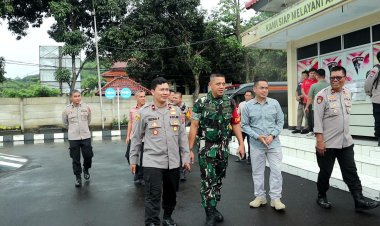 Dandim 0622/Kab. Sukabumi Hadiri Bhakti Sosial Kesehatan Operasi Katarak Gratis Polres Sukabumi