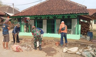 Koramil 2215/Ciemas Gelar Kegiatan Bhakti Sosial