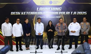 Kapolri Luncurkan Desk Ketenagakerjaan Polri, Solusi Sengketa Industri dan Tenaga Kerja
