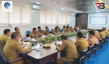 Pemkab Pesawaran Gelar Rapat Evaluasi Capaian Indeks SPBE Tahun 2024-2025