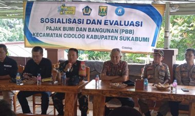 Koramil 2211/Sagaranten Hadiri Sosialisasi dan Evaluasi PBB di Kecamatan Cidolog