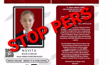 STOP PERS!!! Dihimbau Kepada Seluruh Instansi Pemerintah, Polri, TNI, Swasta. Bahwa Nama yang kami sebutkan atau cantumkan di bawah ini bukan lagi Wartawan rilisberita.com