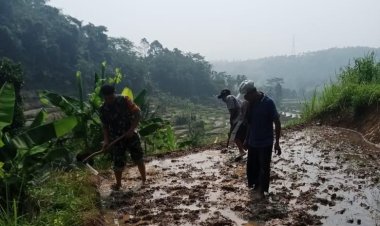 Babinsa Koramil 2204/Cikidang, Laksanakan Bimbingan Ketahanan Wilayah