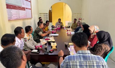 Danposramil Kalibunder Gelar Rakor Pencak Silat Piala Kapolres Bersama Muspika Kecamatan Kalibunder