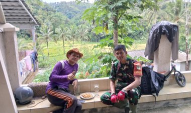 Sosialisasi Pendaftaran TNI Gratis oleh Babinsa Koramil 2204/Cikidang