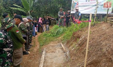 PERESMIAN DAN PENYERAHAN SARANA AIR BERSIH UNTUK WARGA PASIR KOPO WANGUNREJA