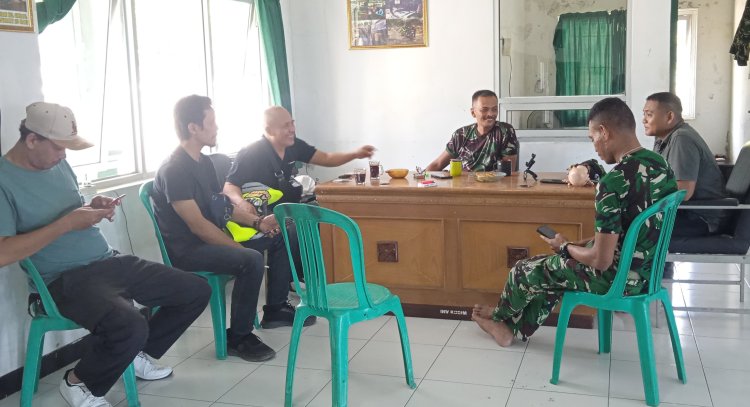 Insan Media Rilisberita.com Silaturahmi ke Pendim 0622/Kab Sukabumi