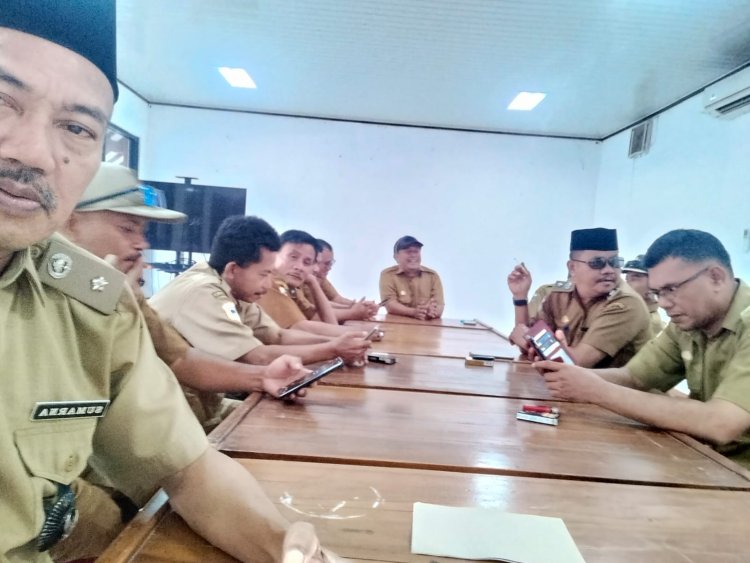 Para Kepala Desa Cikeusik Duduk Bersama BBWS 3CI Bahas Persiapan Pembangunan Irigasi Bendungan Cibaliung Kanan