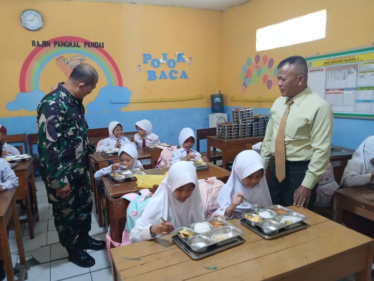 Pelayanan Program Makan Bergizi di Wilayah Kodim 0606/Kota Bogor