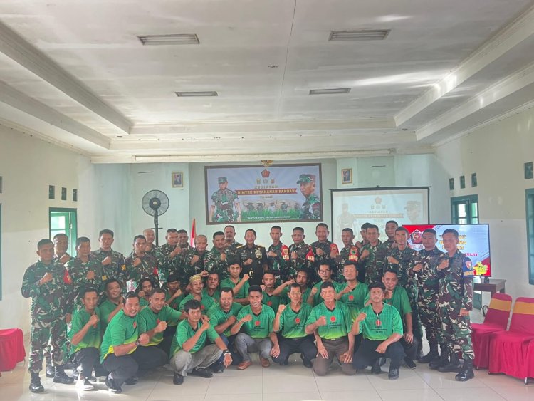 Danrem 061/Sk Dampingi Aster Panglima TNI Buka Bimtek Babinsa dan Petani se-Indonesia