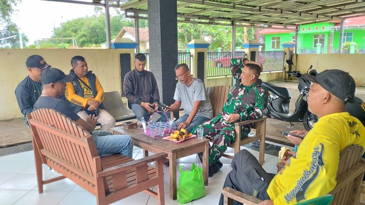 Koramil 2214/Surade Tingkatkan Sinergitas Melalui Kegiatan Komsos