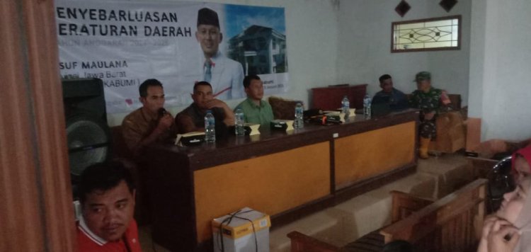 Sertu Iwan Wahyudi Babinsa Desa Balekambang Hadiri Kunjungan Dewan Provinsi BPK Ir H Yusuf Maulana