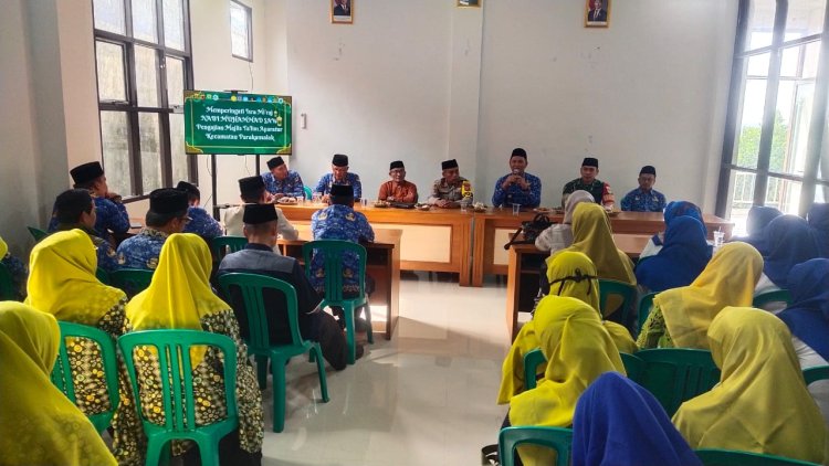 Koramil 2206/Parakansalak Hadiri Peringatan Isra Mi'raj di Kantor Kecamatan Parakansalak