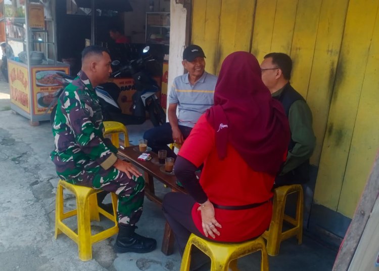 Babinsa Kelurahan Sindangsari Gelar Silaturahmi dengan Tokoh Masyarakat untuk Tingkatkan Kewaspadaan Lingkungan