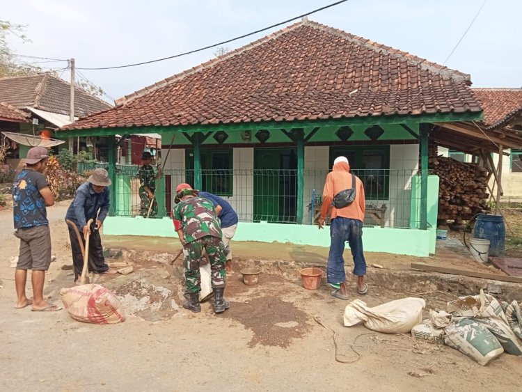 Koramil 2215/Ciemas Gelar Kegiatan Bhakti Sosial