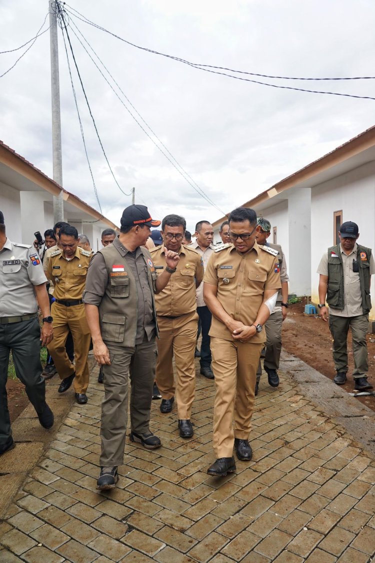 38 KK Korban Bencana di Bogor Selatan Resmi Tempati Huntap