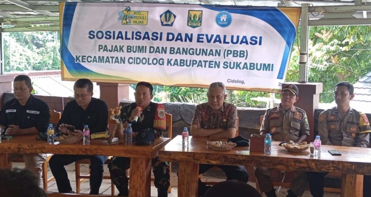 Koramil 2211/Sagaranten Hadiri Sosialisasi dan Evaluasi PBB di Kecamatan Cidolog