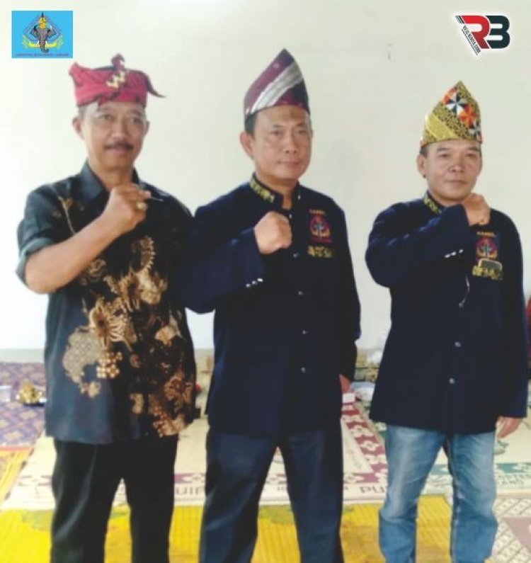 Lestarikan Seni Budaya Lampung, Ketua Umum AMBL Giat Silaturrahmi ke Tokoh Adat