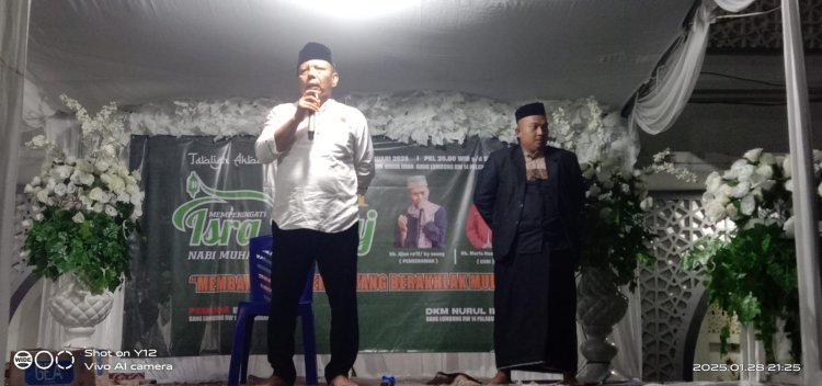 Peringatan Isra Mi'raj di Masjid Nurul Iman Gang Lumbung Berlangsung Meriah