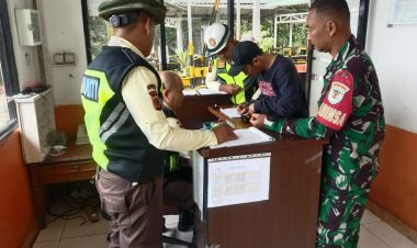 Babinsa Koramil 2205/Kalapanunggal Laksanakan Patroli di PT Star Energi Gunung Salak