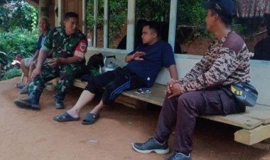 Babinsa Koramil 2207/Jampangtengah Jalin Komunikasi Sosial dengan Warga Binaan