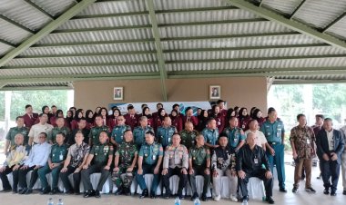 Dandim 0622/Kab Sukabumi Hadiri Kegiatan Pengabdian Masyarakat Fakultas Keamanan Nasional Unhan RI