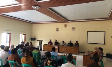 Koramil 2213/Jampang Kulon Hadiri Rakor Pemindahan Kantor Kecamatan Cimanggu
