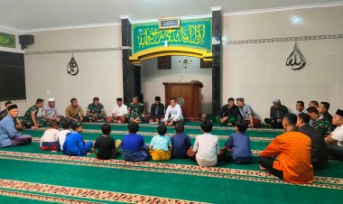 Perkuat Iman dan Kebersamaan Kodim 0622/Kab. Sukabumi Gelar Sholat Maghrib Berjamaah, Yasinan, dan Doa Nisfu Syaban