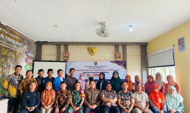 Babinsa Koramil 2204/Cikidang Hadiri Musyawarah Rencana Pembangunan Kecamatan Cikidang