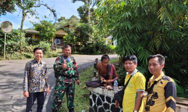 Evakuasi ODGJ di Jalan Raya Pajagan oleh Babinsa Koramil 2204/Cikidang dan Puskesmas Cikidang