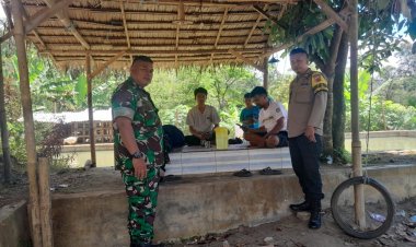 Babinsa Koramil 2204/Cikidang Gelar Patroli Wilayah di Desa Cikiray