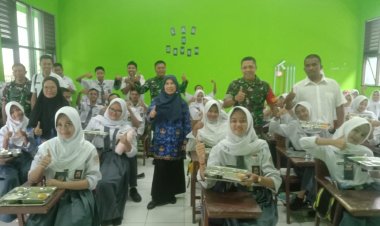 Kodim 0622/Kab Sukabumi Sukseskan Program Makan Bergizi Gratis (MBG)