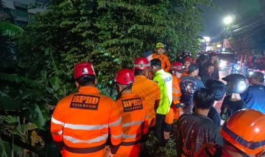 Pengendara Motor Terjun ke Jurang di Cilebut, Dua Orang Luka-Luka