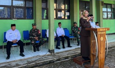 Danposramil Purabaya Koramil 2207/Jampang Tengah Hadiri Pembukaan PAKIS Ke-13 di MAN 4 Sukabumi